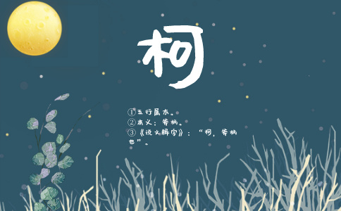 带柯字的名字_以柯字起名-尚名网-女孩,